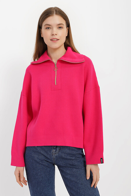 Светр жіночий. Кофти і светри. Колір: рожевий. #3400010