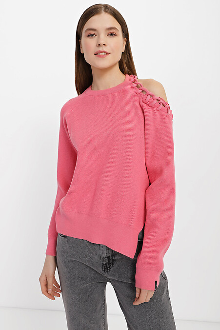 Светр жіночий. Кофти і светри. Колір: рожевий. #3400014