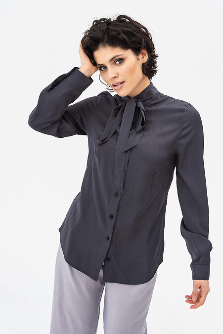 Рубашка CORA. Блузы, рубашки. Цвет: серый. #3042020