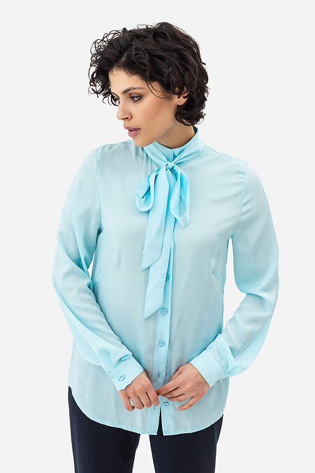 Сорочка CORA. Блузи, сорочки. Колір: синій. #3042021