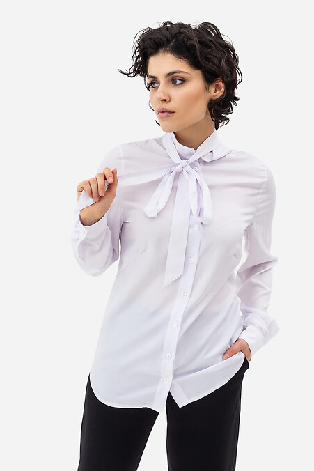 Рубашка CORA. Блузы, рубашки. Цвет: белый. #3042022