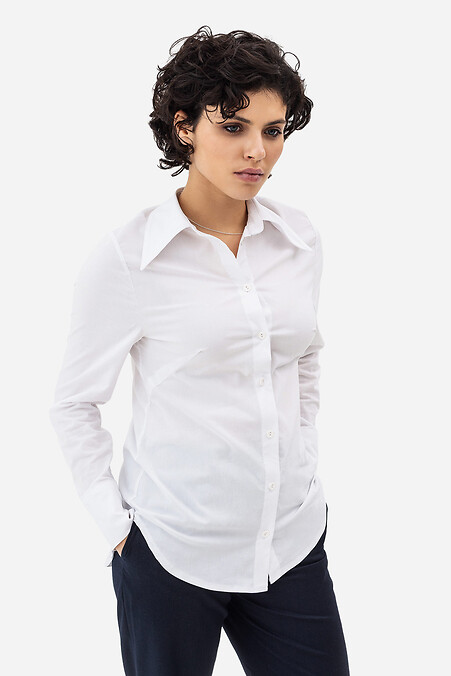 Рубашка GWEN. Блузы, рубашки. Цвет: белый. #3042023