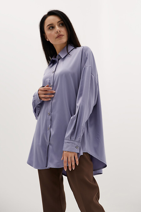 Рубашка LORET. Блузы, рубашки. Цвет: синий. #3039038