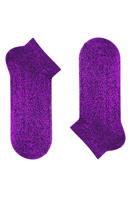 Носки с люрексом VIOLET DUST. Гольфы, носки. Цвет: фиолетовый. #8041104