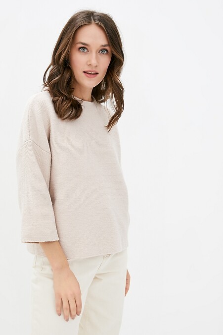 Зимовий жіночий джемпер. Кофти і светри. Колір: сірий. #4038136