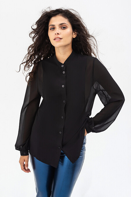 Блуза VICKY. Блузи, сорочки. Колір: чорний. #3041145