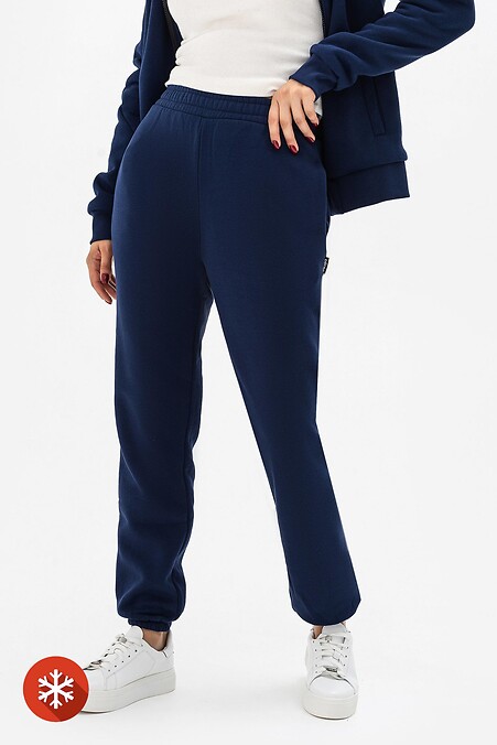 Утепленные брюки MILLI-F. Брюки, штаны. Цвет: синий. #3041177