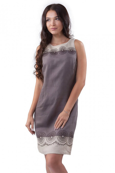 Платье женское. Платья. Цвет: серый. #2012408