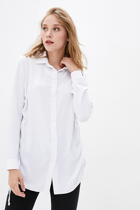 Рубашка ELIYA. Блузы, рубашки. Цвет: белый. #3039566