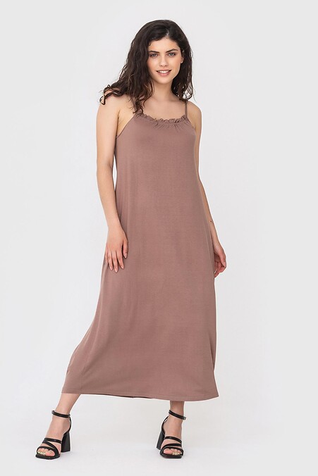 Платье ANNA. Платья. Цвет: бежевый. #3040675