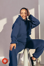 Утепленный спортивный костюм KAMALA синего цвета Garne 3041001 фото №6