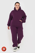 Утепленный спортивный костюм KAMALA фиолетового цвета Garne 3041004 фото №1