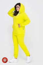 Трикотажный спортивный костюм желтого цвета Garne 3041019 фото №2