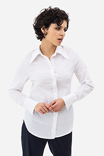 Классическая женская рубашка GWEN белого цвета. Garne 3042023 фото №5
