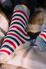 Смугасті шкарпетки кольорові Blaki M-SOCKS 2040032 фото №5