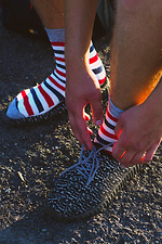 Смугасті шкарпетки кольорові Blaki M-SOCKS 2040032 фото №6