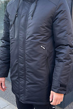Тепла куртка парка на зиму з капюшоном AllReal 8042041 фото №8
