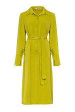 Сукня - сорочка MAE оливкового кольору на ґудзиках Garne 3042058 фото №7