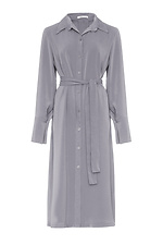 Сукня - сорочка MAE сірого кольору на ґудзиках Garne 3042059 фото №7