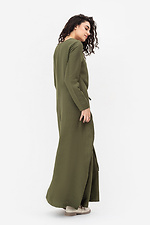 Сукня трансформер на зав'язках HANNAH темно - зеленого кольору Garne 3042081 фото №4