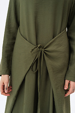 Сукня трансформер на зав'язках HANNAH темно - зеленого кольору Garne 3042081 фото №7