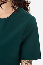 Классическое платье ADA темно-зеленого цвета с широкой юбкой Garne 3042095 фото №7
