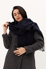 Полушерстяной объемный шарф на зиму Garne 4516110 фото №1