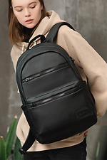 Жіночий великий рюкзак чорного кольору SamBag 8045112 фото №2