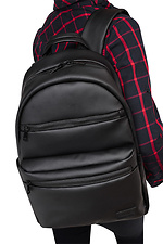 Жіночий великий рюкзак чорного кольору SamBag 8045112 фото №6