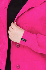 Короткая вельветовая куртка MYLIE с капюшоном и большими карманами Garne 3040114 фото №10