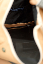 Жіночий великий рюкзак рол-топ бежевого кольору SamBag 8045115 фото №6