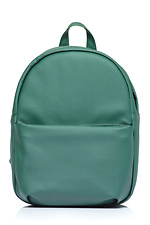 Маленький зелений рюкзак із зовнішньою кишенею на блискавці SamBag 8045125 фото №2
