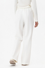 Класичні білі штани DILAR-H зі стрілками Garne 3042127 фото №13