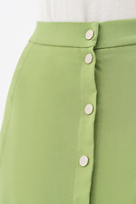 Юбка RUTH с застежкой спереди зеленого цвета Garne 3042148 фото №7
