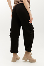 Трикотажные штаны джоггеры GRET с большими карманами и манжетами Garne 3040161 фото №5