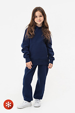 Утепленные детские брюки CLIFF темно-синего цвета Garne 7770191 фото №2