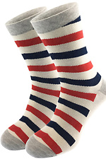 Смугасті шкарпетки кольорові Blaki M-SOCKS 2040032 фото №7