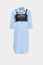 Жіночий комплект SINDI з бавовняної сукні-сорочки та чорного корсету Garne 3040350 фото №6