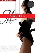 Тонкие колготки для беременных плотностью 40 ден Marilyn 3009467 фото №1