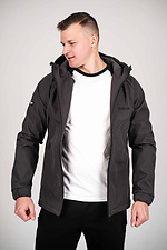 Весняна чоловіча куртка на мембрані з підкладкою із флісу Custom Wear 8025689 фото №1