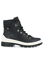Зимние ботинки в армейском стиле из натуральной кожи Forester 4101770 фото №3