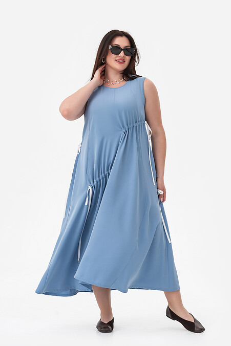 Sommerkleid SAND blau - #3044001