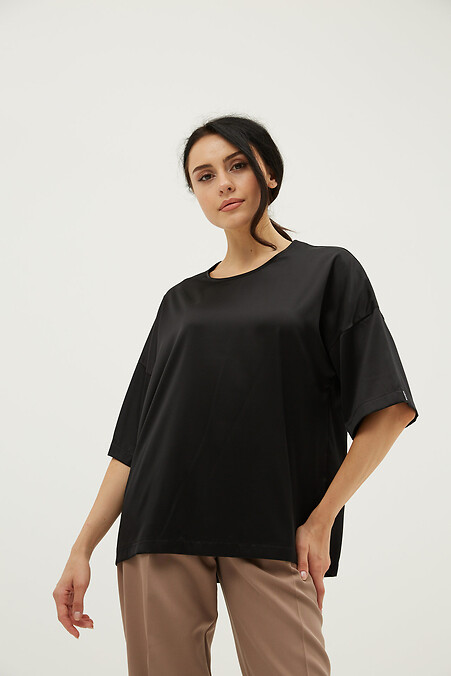 Блуза OTTILIA. Блузы, рубашки. Цвет: черный. #3039004
