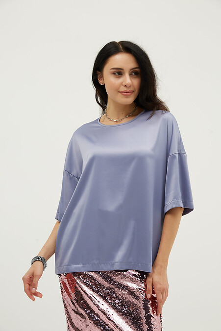 Блуза OTTILIA. Блузы, рубашки. Цвет: синий. #3039007