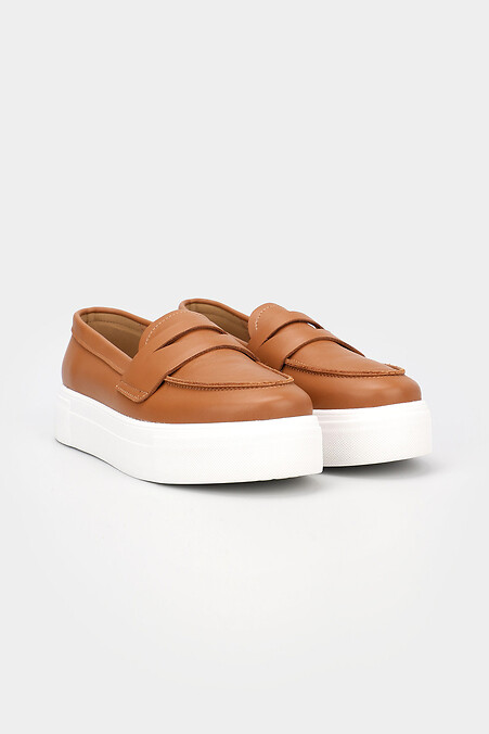 Loafer für Damen. Schuhe. Farbe: braun. #3200009