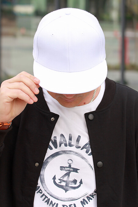 SNAP-Kappe. Hüte, Baskenmützen. Farbe: weiß. #5555009