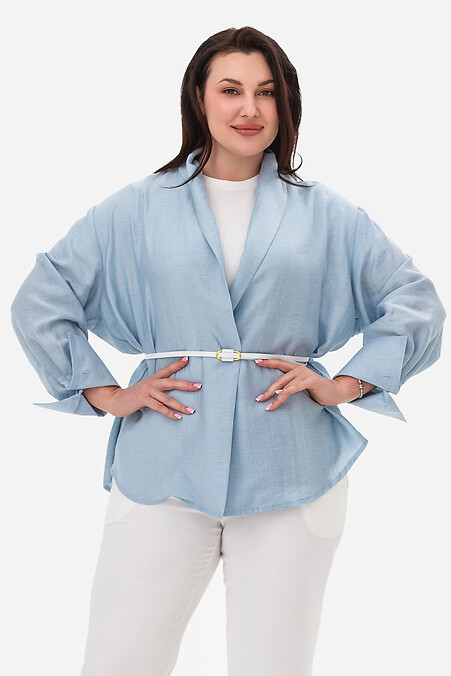 Strickjacke SISTER blau - #3044010