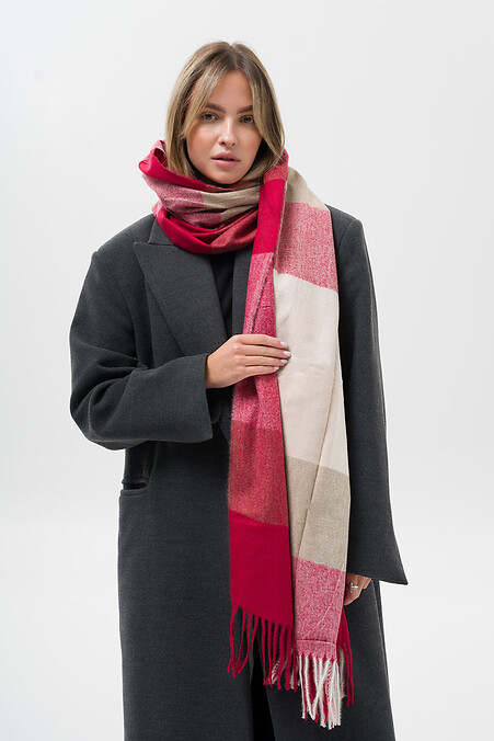 Damen Karoschal Turner Rot - #8056012