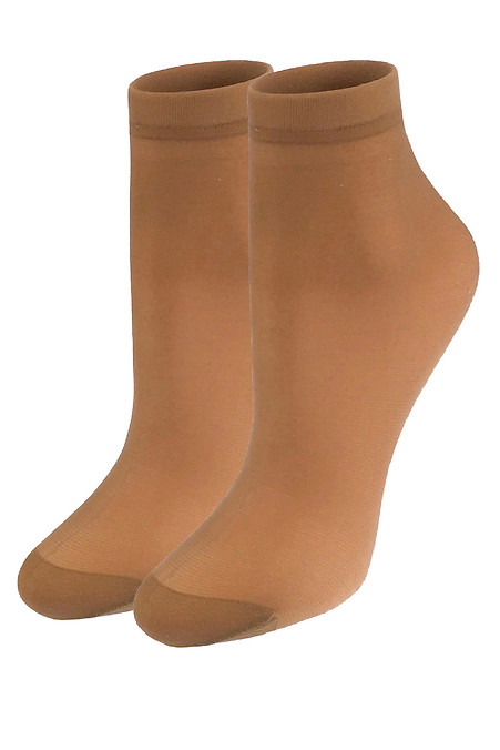 Капроновые носки Coffi. Гольфы, носки. Цвет: телесный. #2040014