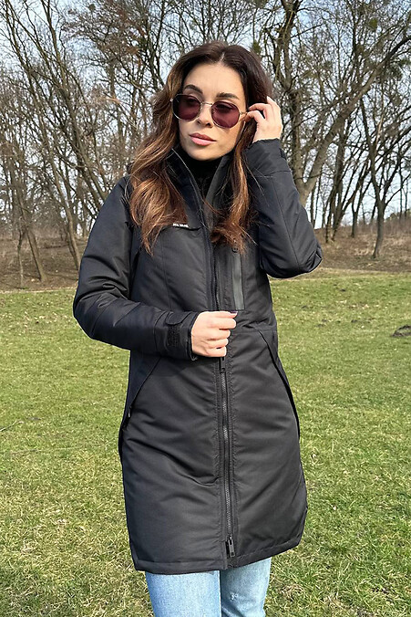 Damenparka Demi. Oberbekleidung. Farbe: das schwarze. #8042014